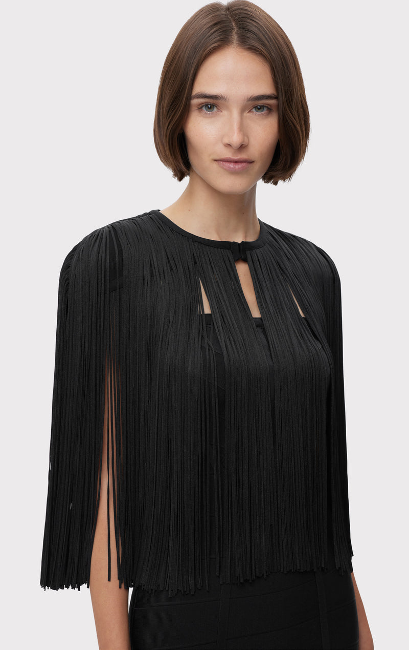 ICON FRINGE CAPE