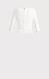 ICON SQUARE NECK 3/4 SLEEVE