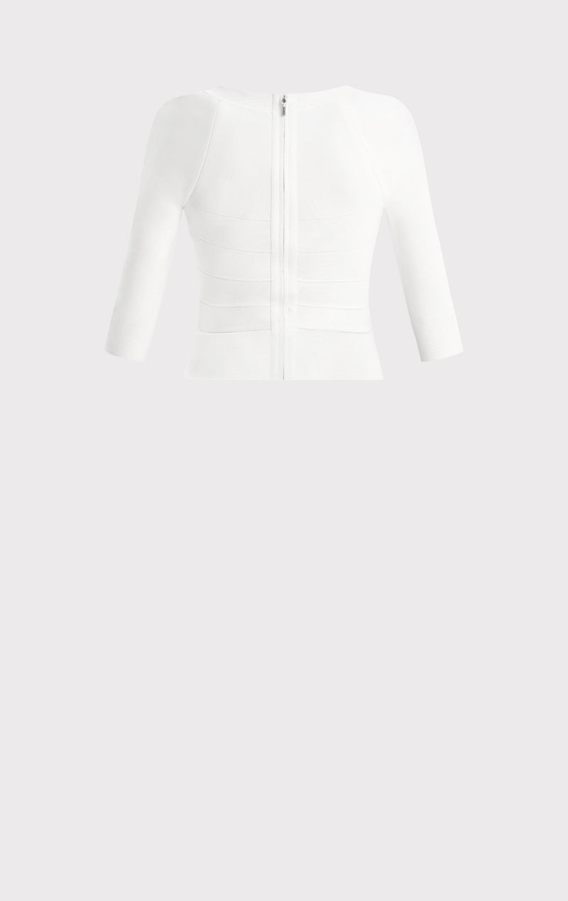 ICON SQUARE NECK 3/4 SLEEVE