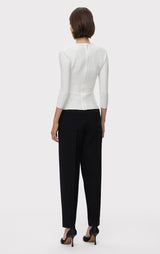 ICON SQUARE NECK 3/4 SLEEVE
