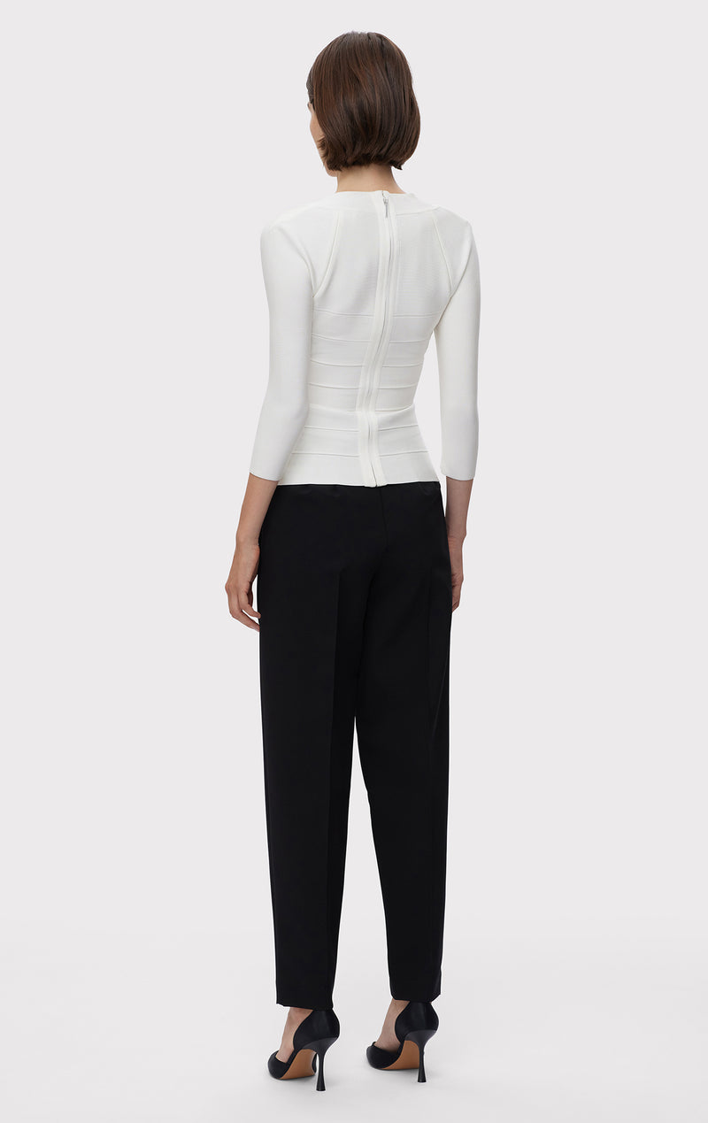 ICON SQUARE NECK 3/4 SLEEVE