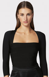 ICON SQUARE NECK TOP