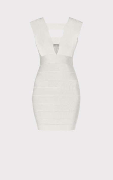 DEEP V STRAPPY ICON DRESS