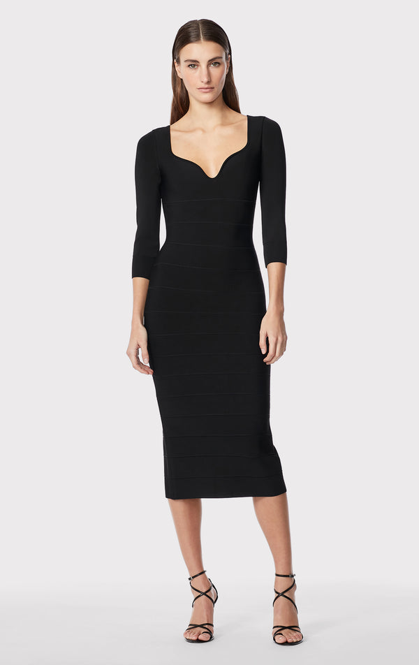 ICON SWEETHEART MIDI DRESS