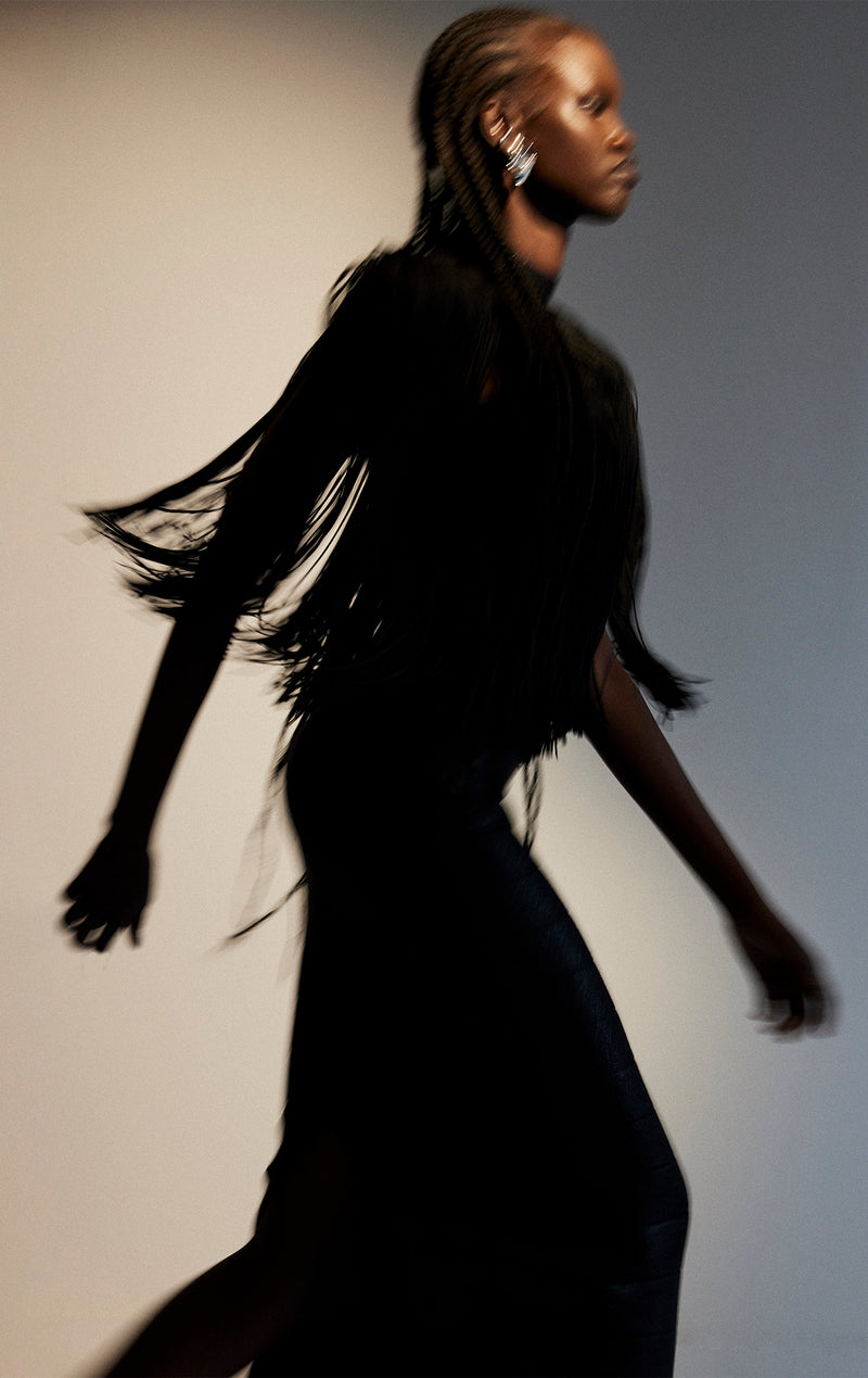 ICON FRINGE CAPE