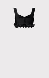 BRA TOP WITH RUFFLE