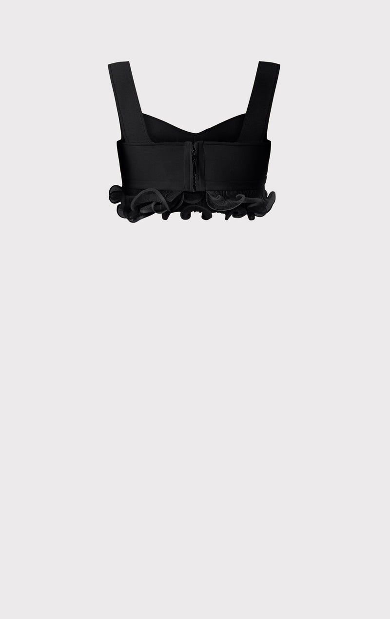 BRA TOP WITH RUFFLE