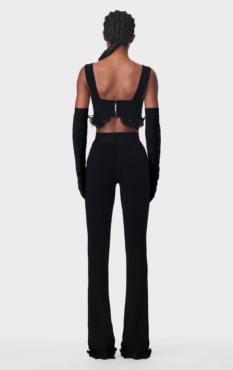 BRA TOP WITH RUFFLE